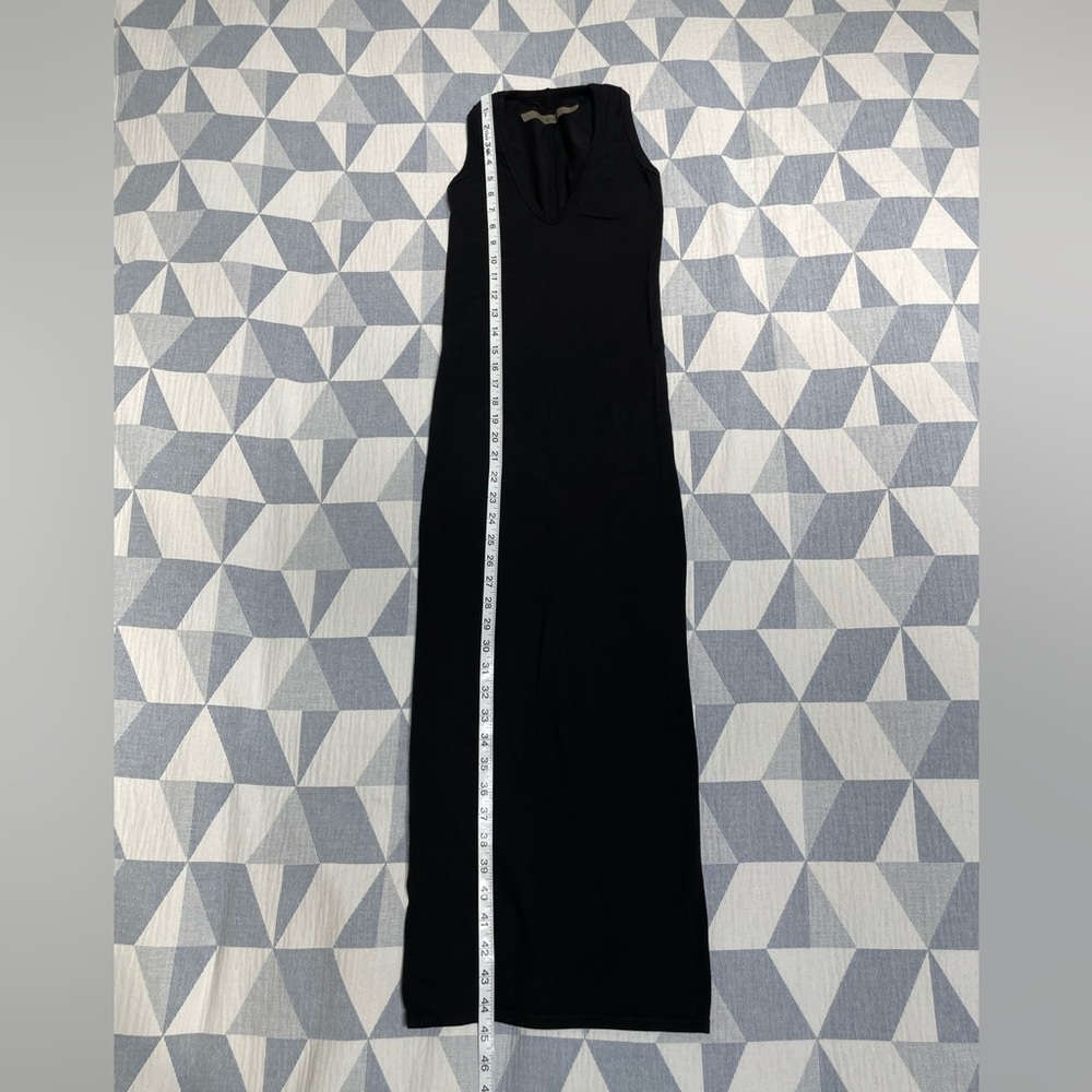 Enza Costa Black Column Dress